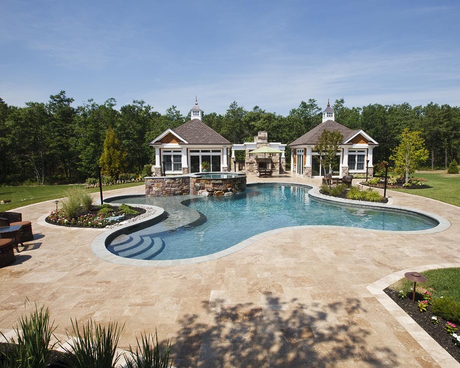 Professional pool maintenance and clean water results