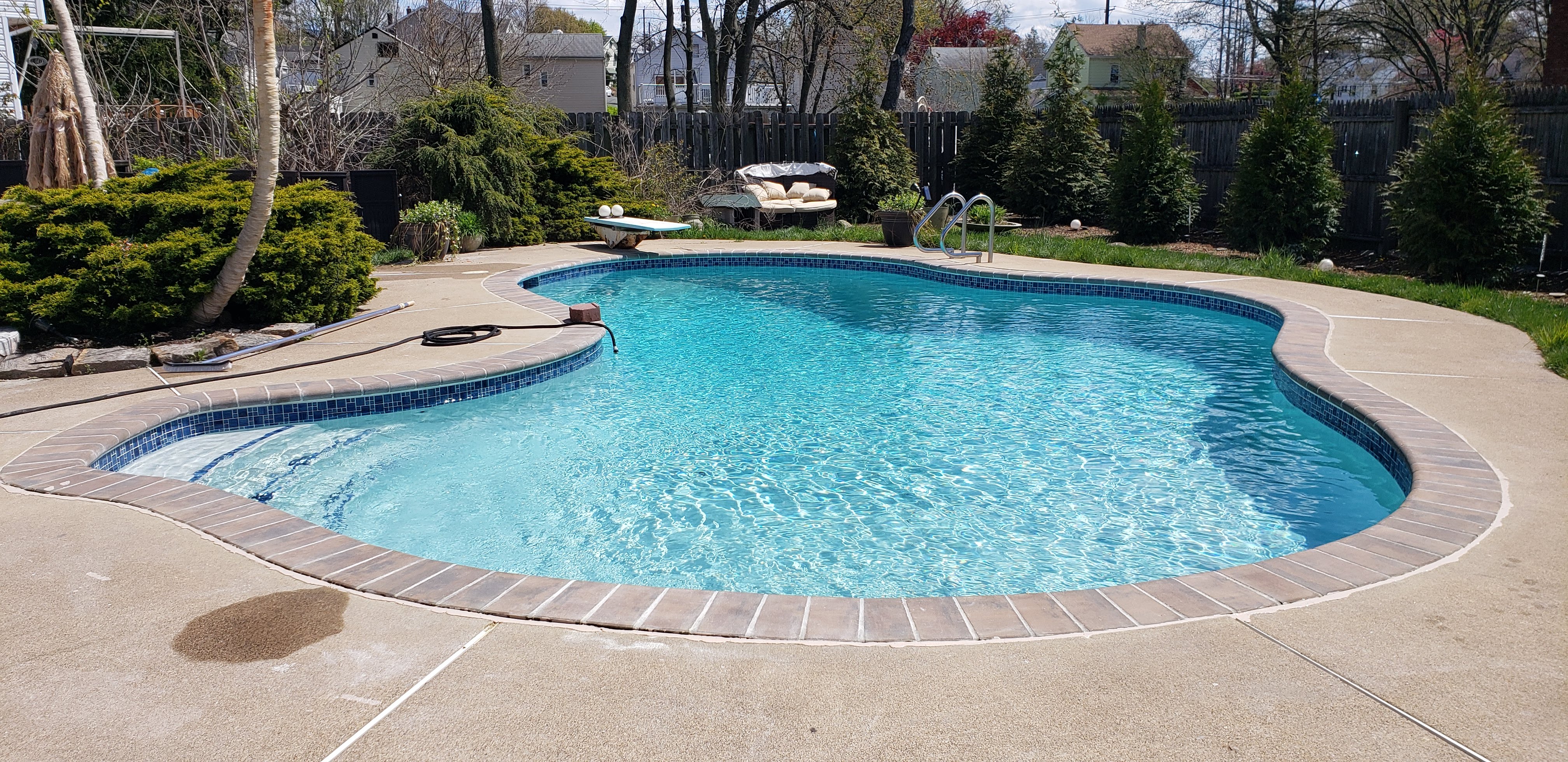 Pool spring opening and startup service