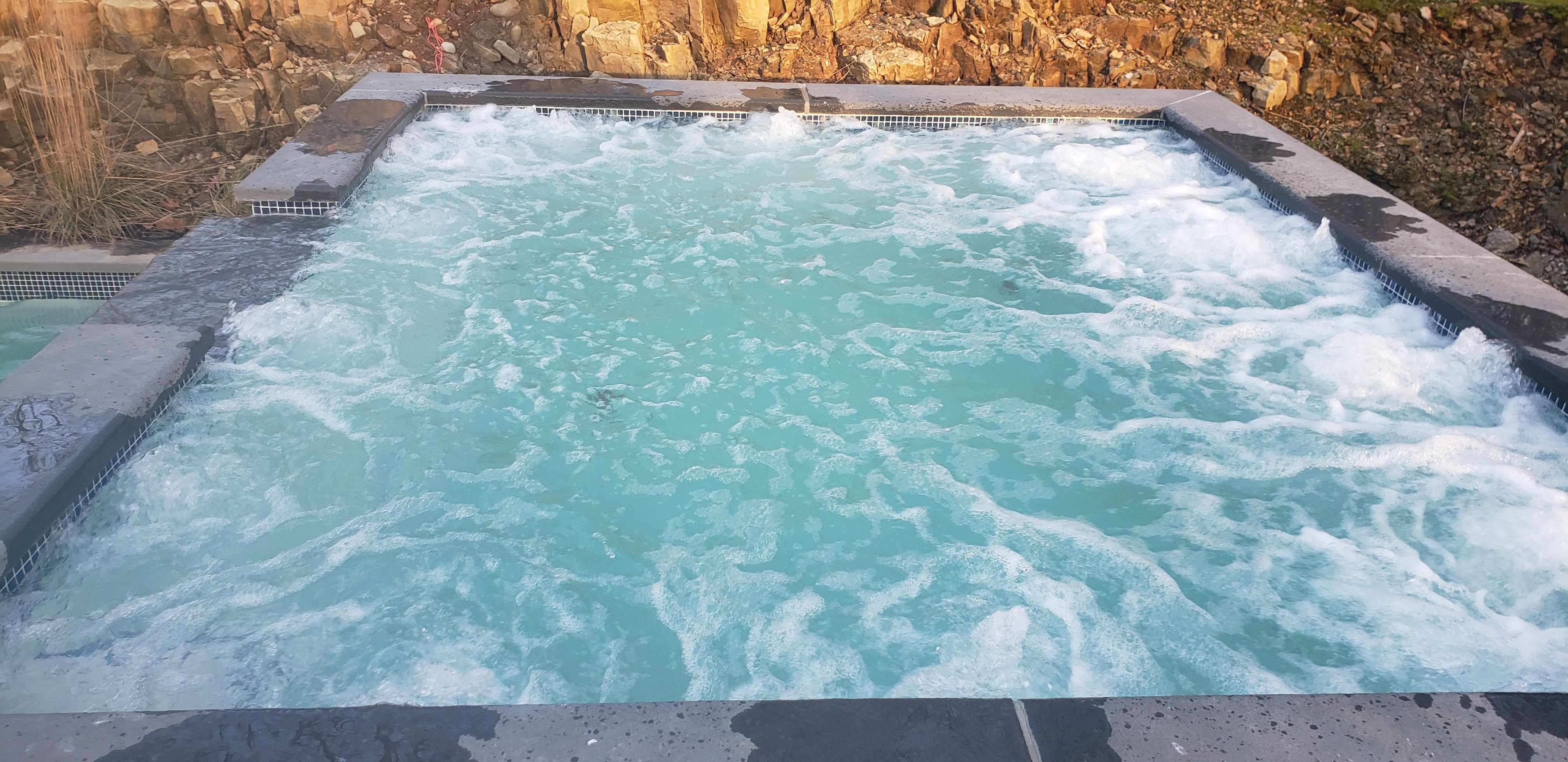 Pool renovation progress